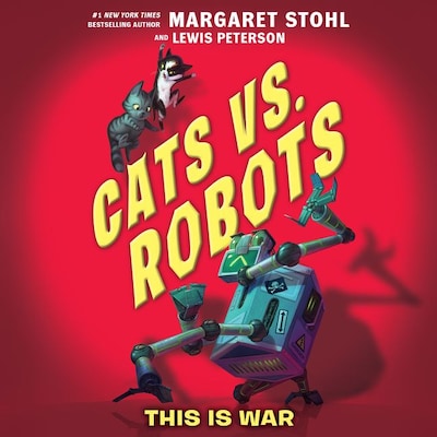 Cats vs. Robots #1: This Is War – omslag til lydbogen af Margaret Stohl, Lewis Peterson