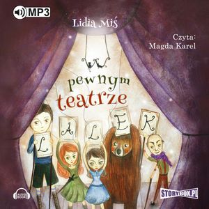 W pewnym teatrze lalek – okładka audiobooka, autor Lidia Miś