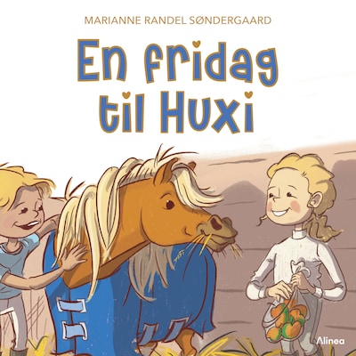 En fridag til Huxi – omslag til lydbogen af Marianne Randel Søndergaard