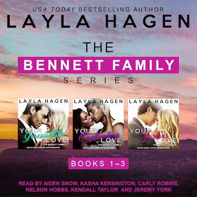 Irresistible, Captivating, Forever – omslag til lydbogen af Layla Hagen