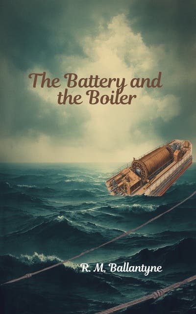 The Battery and the Boiler – omslag til lydbogen af Robert Michael Ballantyne