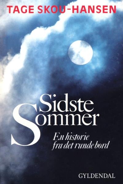 Sidste sommer – omslag til lydbogen af Tage Skou-Hansen