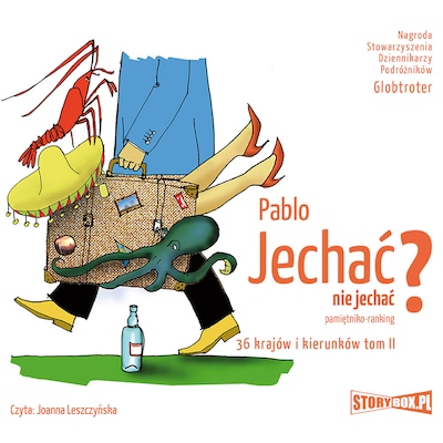 Jechać, nie jechać?  36 krajów i kierunków – okładka audiobooka, autor Pablo .