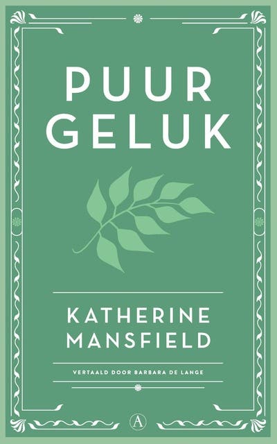 Puur geluk: en andere verhalen – omslag van het luisterboek van Katharine Mansfield