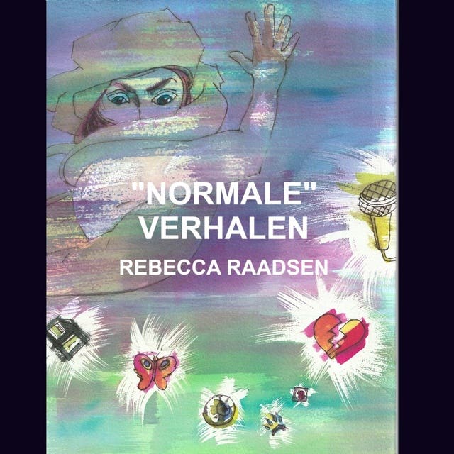 "Normale" verhalen – omslag van het luisterboek van Rebecca Raadsen