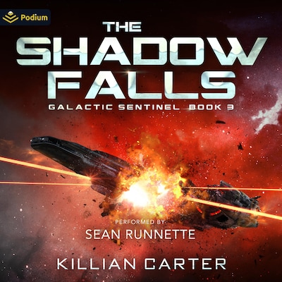The Shadow Falls – omslag til lydbogen af Killian Carter