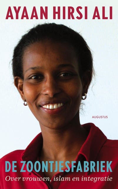 De zoontjesfabriek: over vrouwen, Islam em integratie – omslag van het luisterboek van Ayaan Hirsi Ali
