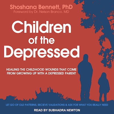 Children of the Depressed – omslag til lydbogen af Shoshana Bennett, PhD