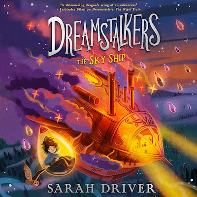 The Sky Ship – omslag til lydbogen af Sarah Driver