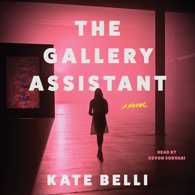 The Gallery Assistant – omslag til lydbogen af Kate Belli