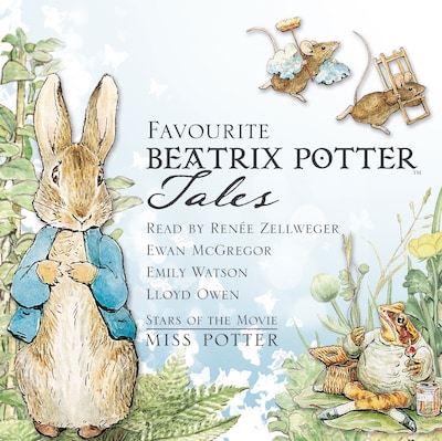 Favourite Beatrix Potter Tales – omslag til lydbogen af Beatrix Potter