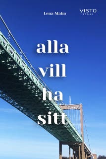 Alla vill ha sitt – omslag till ljudboken av Lena Malm