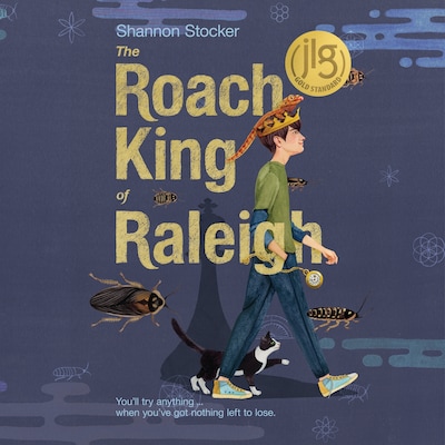 The Roach King of Raleigh – omslag til lydbogen af Shannon Stocker