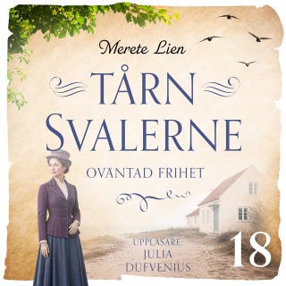 Oväntad frihet – omslag till ljudboken av Merete Lien
