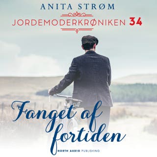 Fanget af fortiden – omslag til lydbogen af Anita Strøm