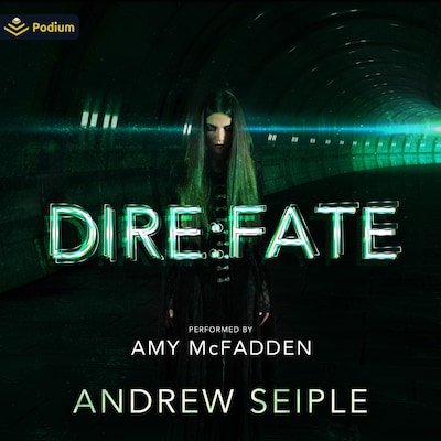 Dire: Fate – omslag til lydbogen af Andrew Seiple