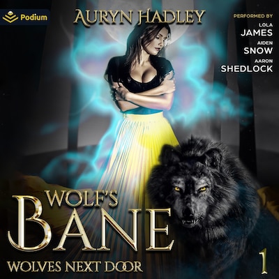 Wolf's Bane – omslag til lydbogen af Auryn Hadley