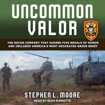 Uncommon Valor – omslag til lydbogen af Stephen L. Moore