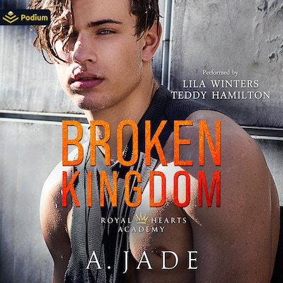Broken Kingdom – omslag til lydbogen af Ashley Jade
