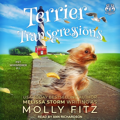 Terrier Transgressions – omslag til lydbogen af Molly Fitz