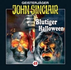 Blutiger Halloween (John Sinclair 42) – okładka audiobooka, autor Jason Dark