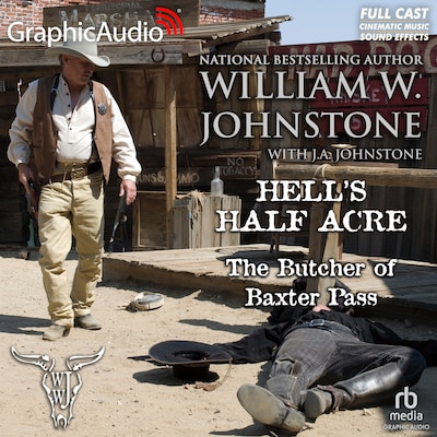 The Butcher of Baxter Pass [Dramatized Adaptation] – omslag til lydbogen af William W. Johnstone