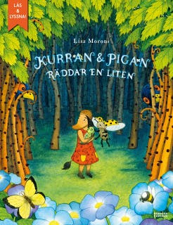 Kurran och Pigan räddar en liten (e-bok + ljud) – omslag till ljudboken av Lisa Moroni