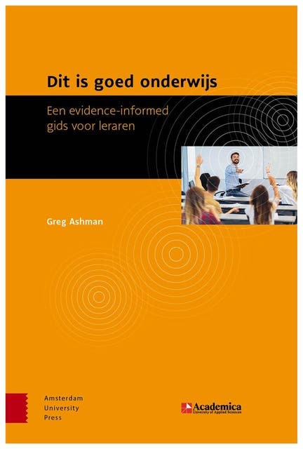 Dit is goed onderwijs: Een evidence-informed gids voor leraren – omslag van het luisterboek van Greg Ashman