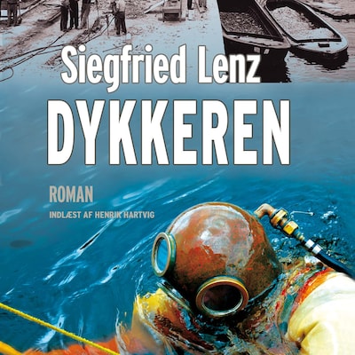 Dykkeren – omslag til lydbogen af Siegfried Lenz