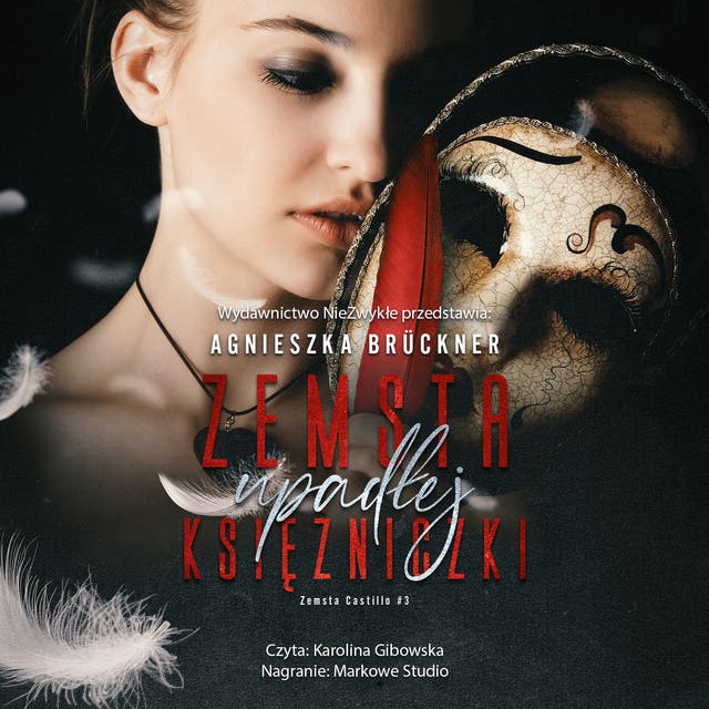 Zemsta upadłej księżniczki – okładka audiobooka, autor Agnieszka Brückner