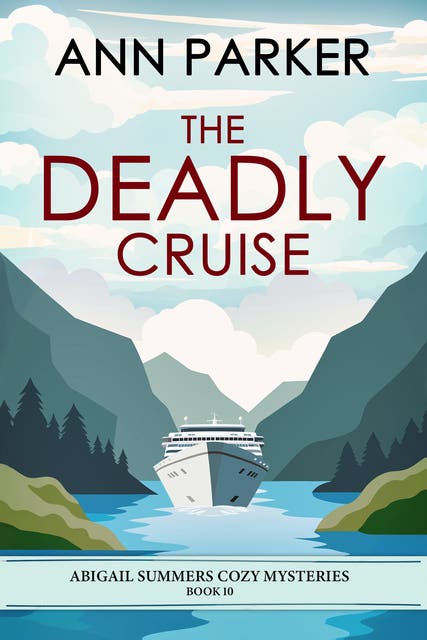The Deadly Cruise – omslag til lydbogen af Ann Parker