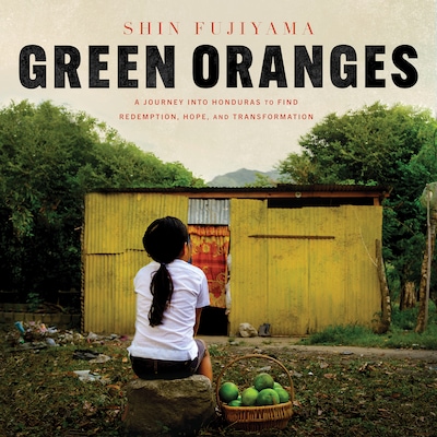 Green Oranges – omslag til lydbogen af Shin Fujiyama