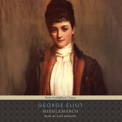 Middlemarch, with eBook – omslag til lydbogen af George Eliot