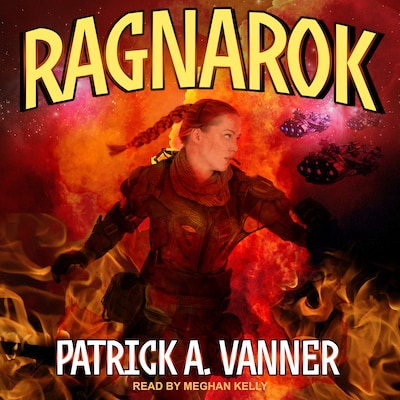Ragnarok – omslag til lydbogen af Patrick A. Vanner