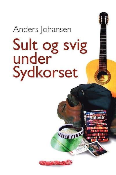 Sult og svig under Sydkorset – omslag til lydbogen af Anders Johansen