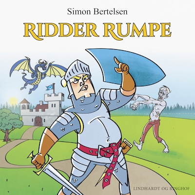 Ridder Rumpe – omslag til lydbogen af Simon Bertelsen