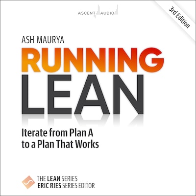 Running Lean – omslag til lydbogen af Ash Maurya