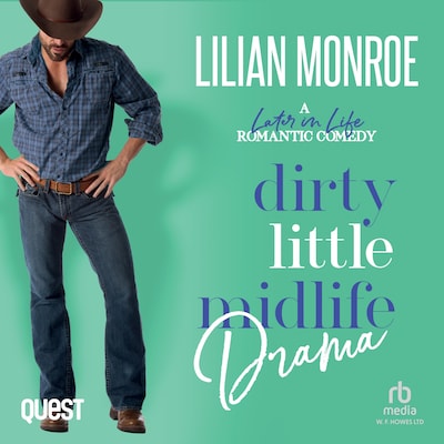 Dirty Little Midlife Drama – omslag til lydbogen af Lilian Monroe