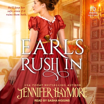 Earls Rush In – omslag til lydbogen af Jennifer Haymore