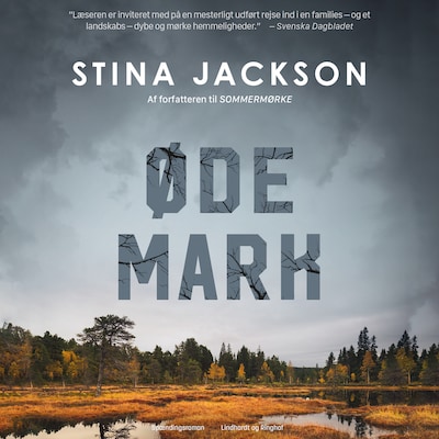 Ødemark – omslag til lydbogen af Stina Jackson