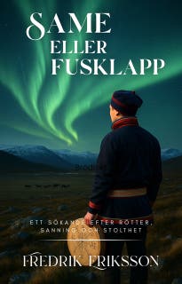 Same eller fusklapp – omslag till ljudboken av Fredrik Eriksson