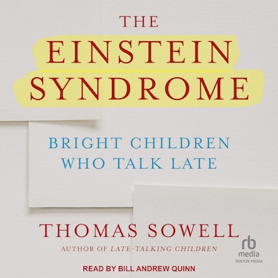 The Einstein Syndrome – omslag til lydbogen af Thomas Sowell