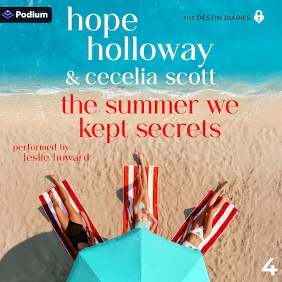 The Summer We Kept Secrets – omslag til lydbogen af Hope Holloway, Cecelia Scott