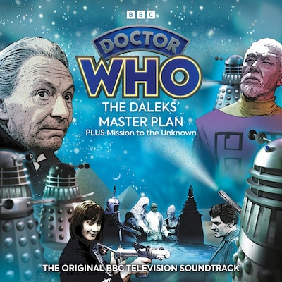 Doctor Who: The Daleks' Master Plan – omslag til lydbogen af Dennis Spooner, Terry Nation