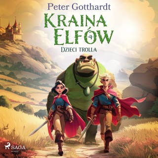 Kraina Elfów 4 – Dzieci trolla – okładka audiobooka, autor Peter Gotthardt