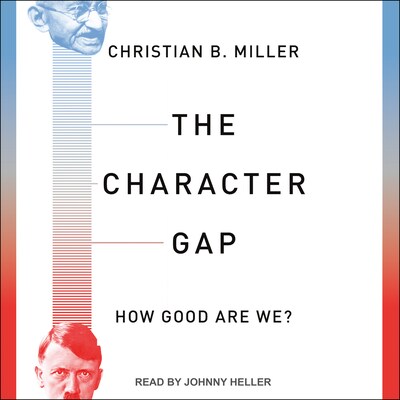 The Character Gap – omslag til lydbogen af Christian B. Miller
