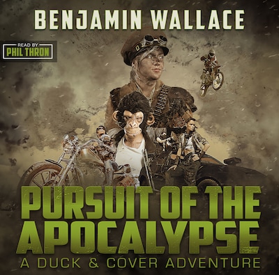 Pursuit of the Apocalypse – omslag til lydbogen af Benjamin Wallace