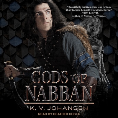Gods of Nabban – omslag til lydbogen af K.V. Johansen