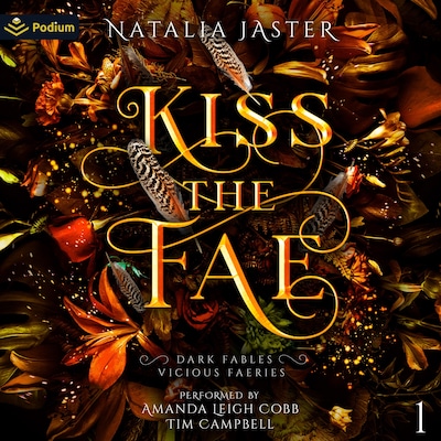 Kiss the Fae – omslag til lydbogen af Natalia Jaster