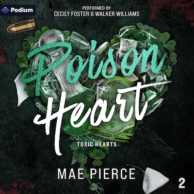 Poison Heart – omslag til lydbogen af Mae Pierce